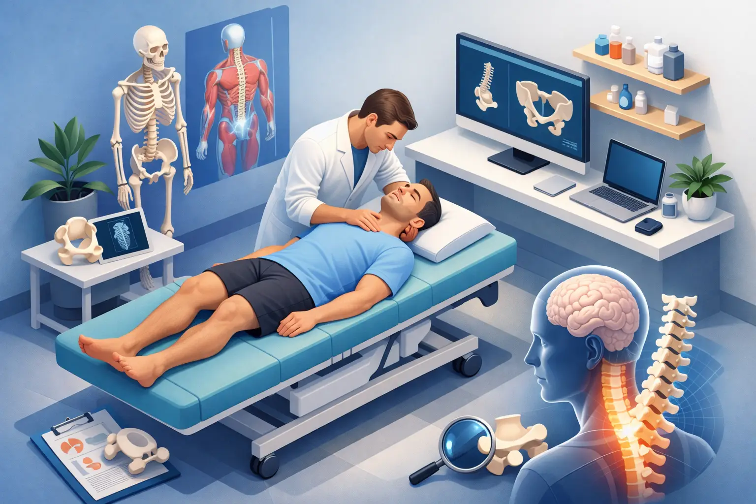 Come funziona una valutazione osteopatica
